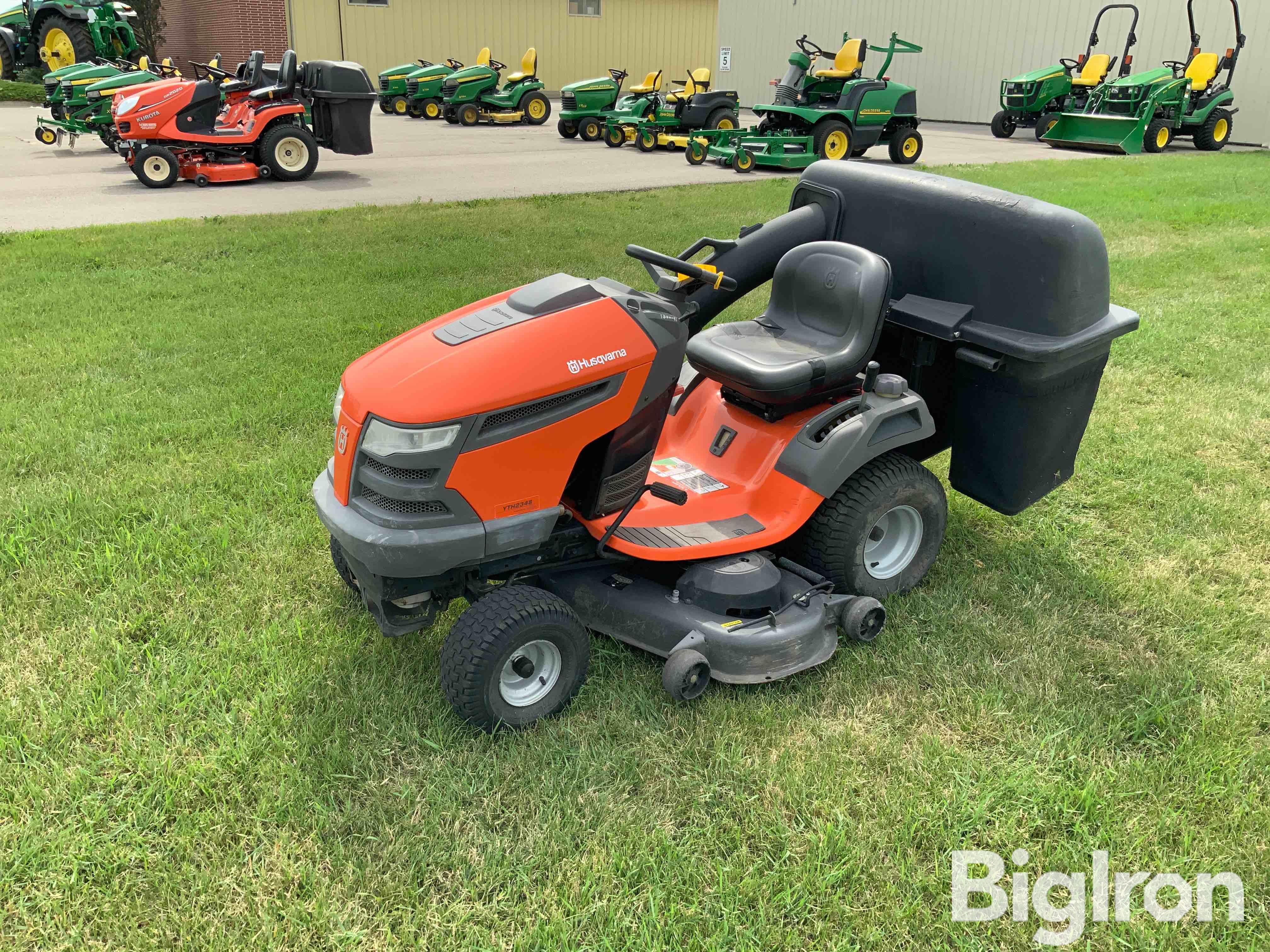 2009 Husqvarna Yth2348 Lawn Tractor Bigiron Auctions