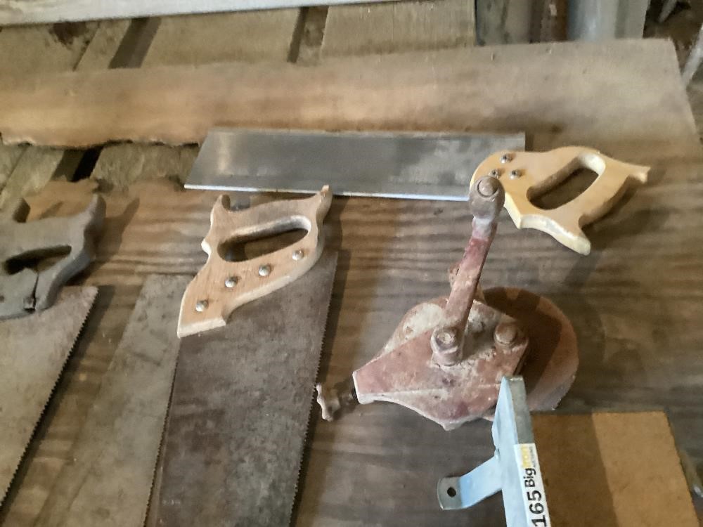 Hand Saws & Miter Boxes BigIron Auctions