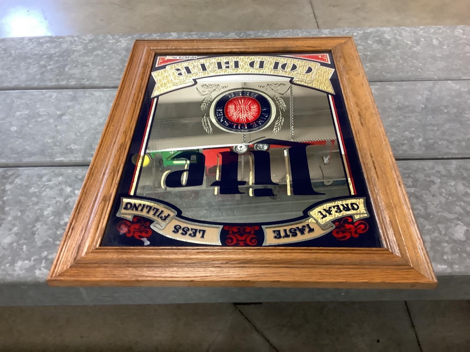 Miller Lite Mirror BigIron Auctions