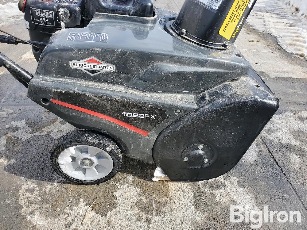 Briggs & Stratton 1022EX Snowblower BigIron Auctions