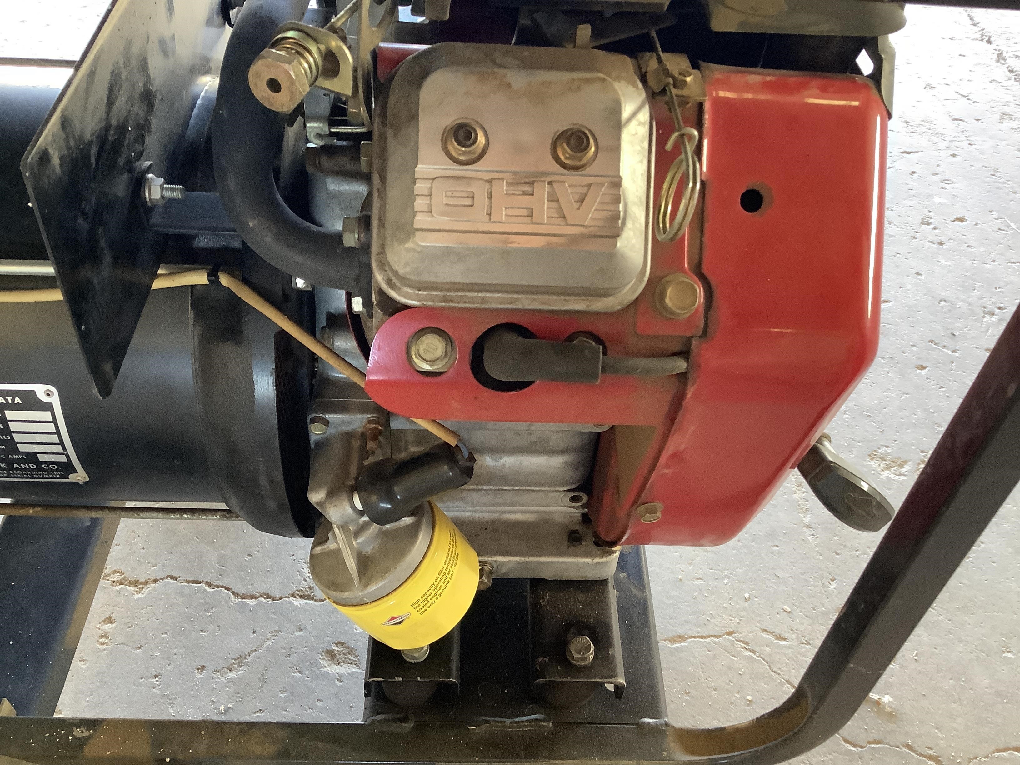 Sears Craftsman 8000 Watt Generator BigIron Auctions