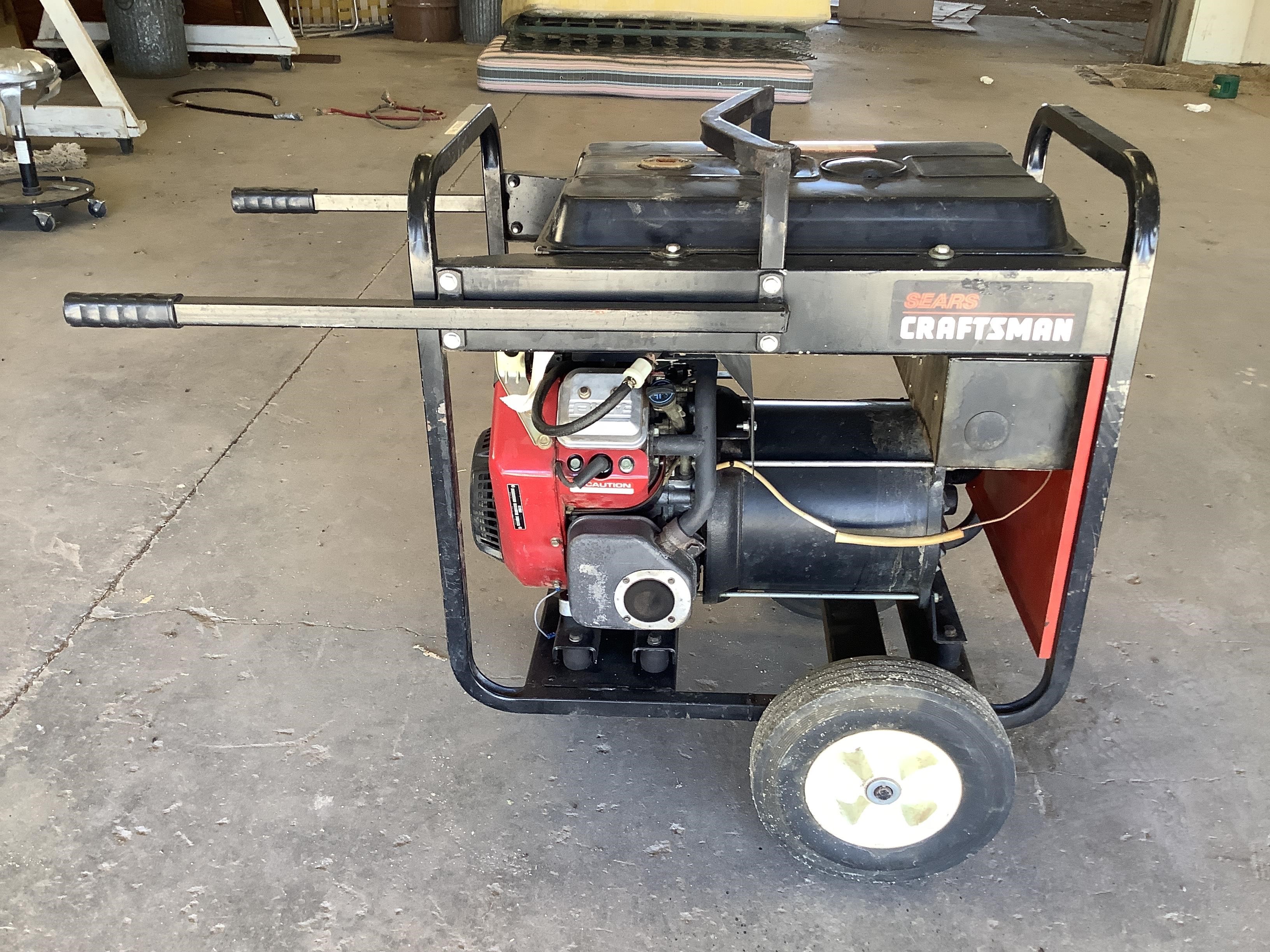 Sears Craftsman 8000 Watt Generator BigIron Auctions