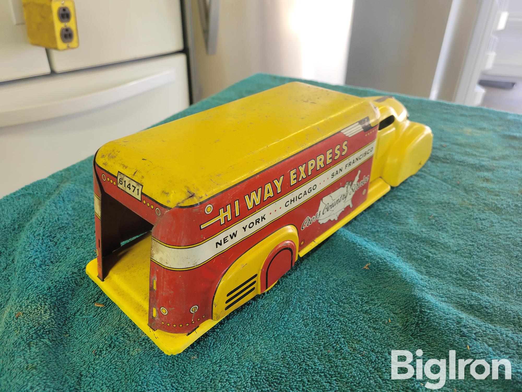 1930's Marx Metal Toy Truck BigIron Auctions