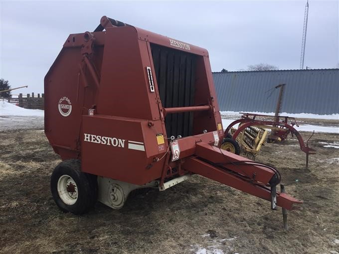 Hesston 5580 round baler reviews