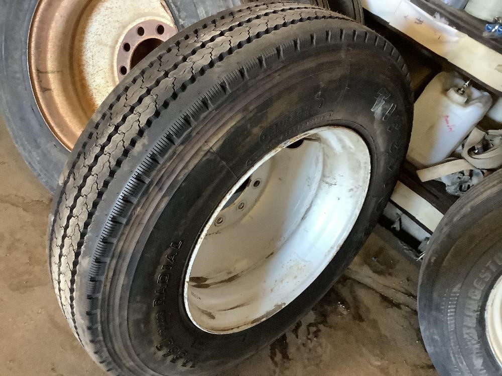 Bridgestone 11R-24.5 Truck Tire & Rim BigIron Auctions