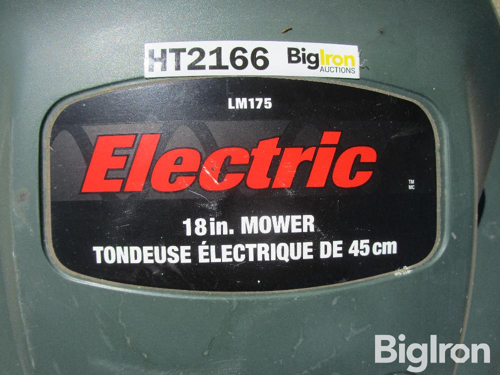 Black Decker LM175 Electric Mower BigIron Auctions