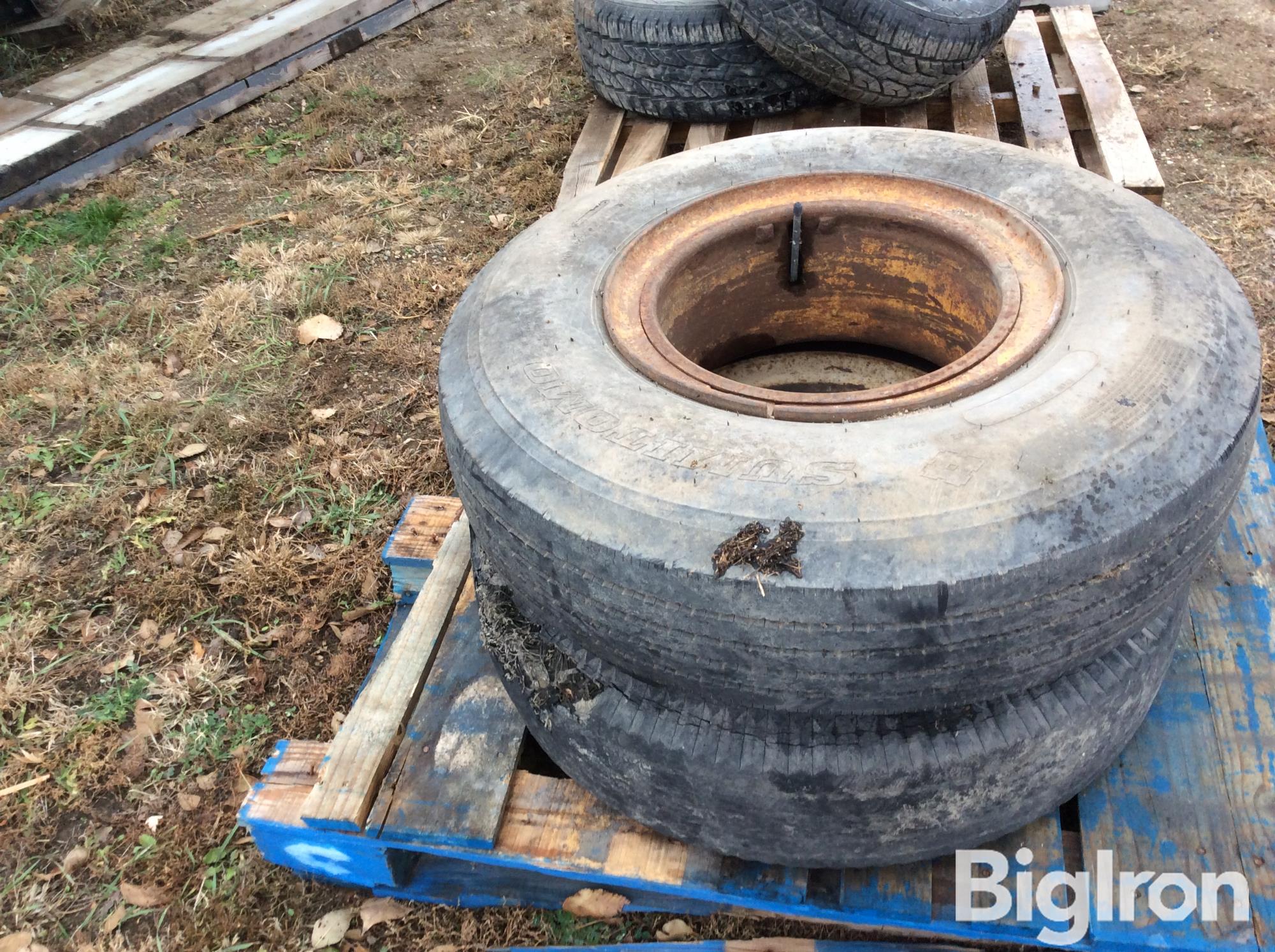 Steel Split Ring Rims & 8.25R15 Tires BigIron Auctions