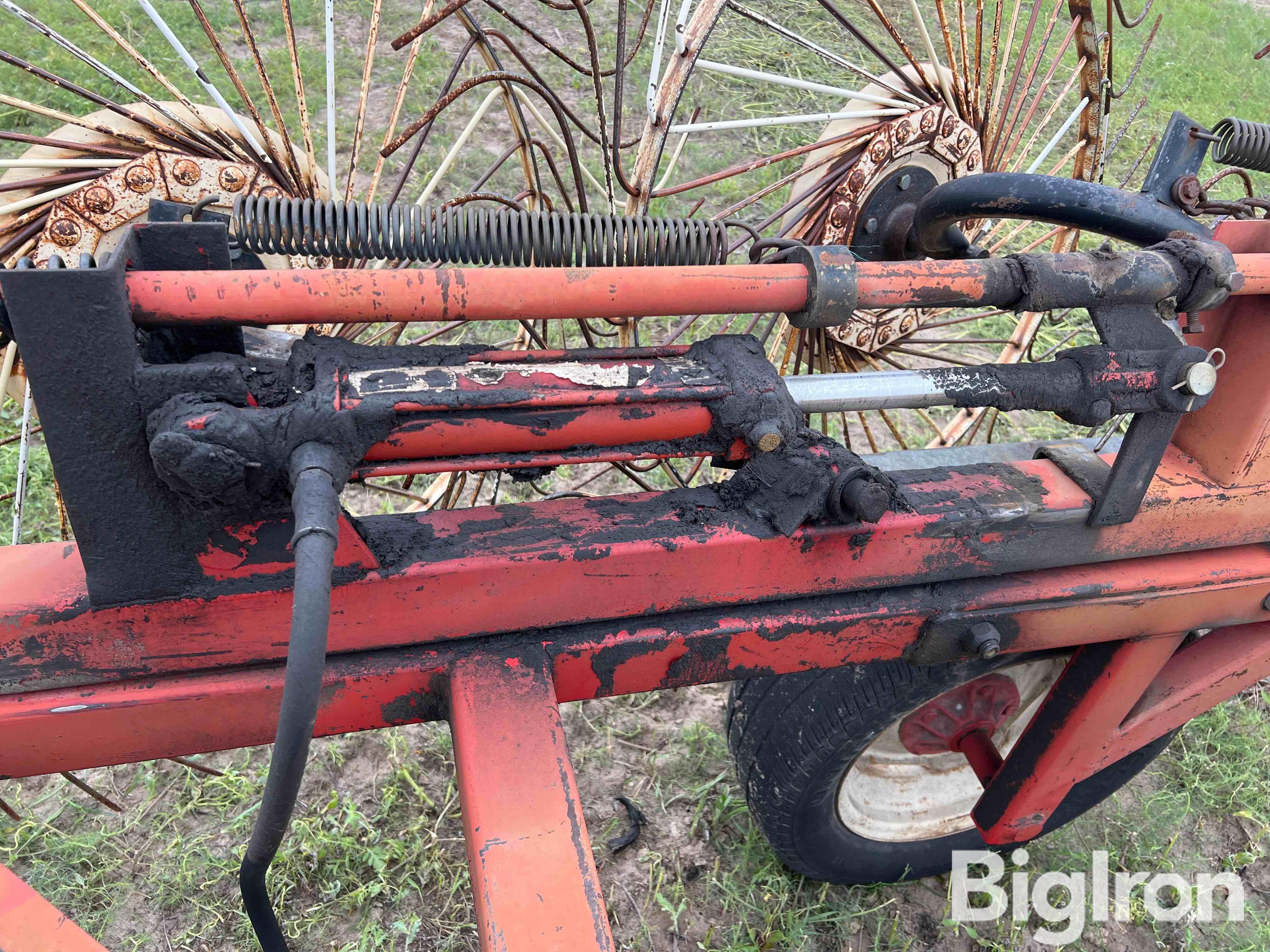 H S Bi Fold Wheel Rake Bigiron Auctions