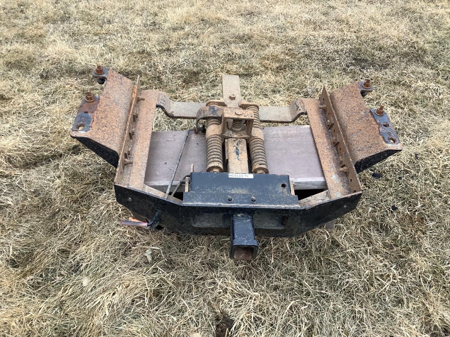 Spring-Loaded Adjustable Receiver Hitch BigIron Auctions