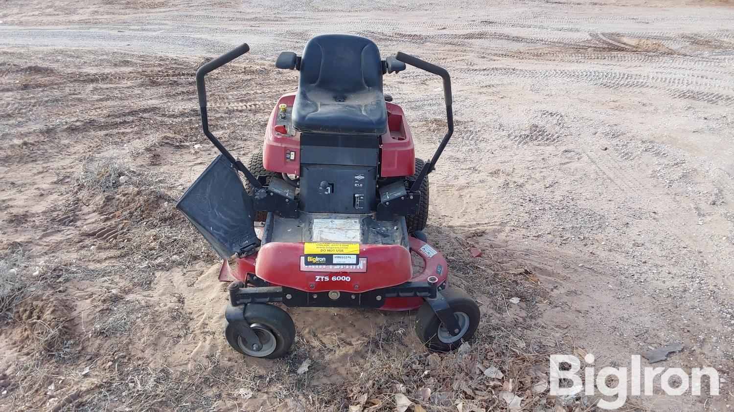 Craftsman ZTS6000 Lawn Mower BigIron Auctions