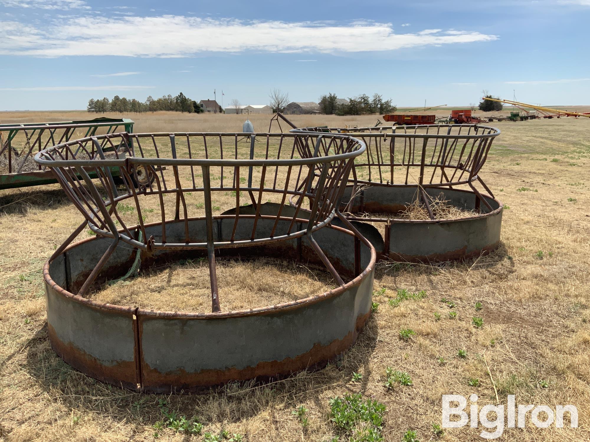 Titan West Round Bale Feeders BigIron Auctions