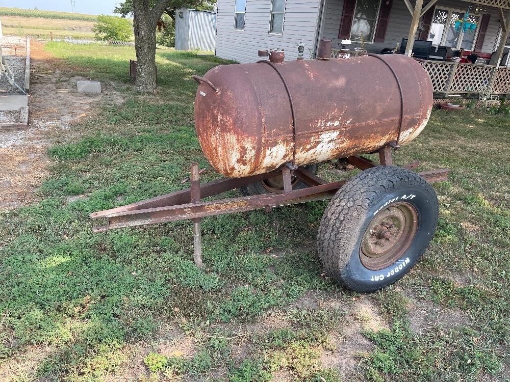 1954 100 Gal Propane Tank On Cart BigIron Auctions