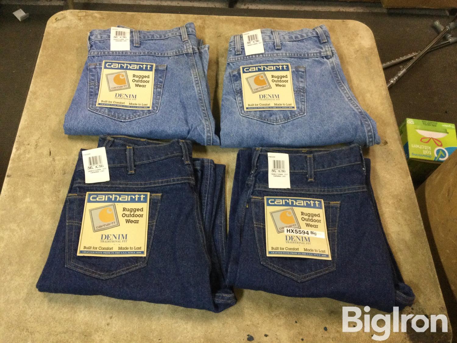 Carhartt 36x36 Jeans BigIron Auctions