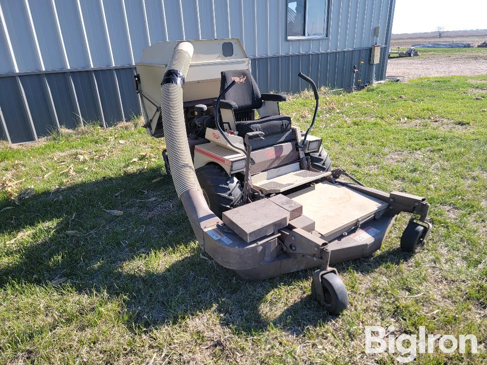 2000 Grasshopper 721 Zero Turn Riding Lawn Mower Wblower And Bagging System Bigiron Auctions 9566