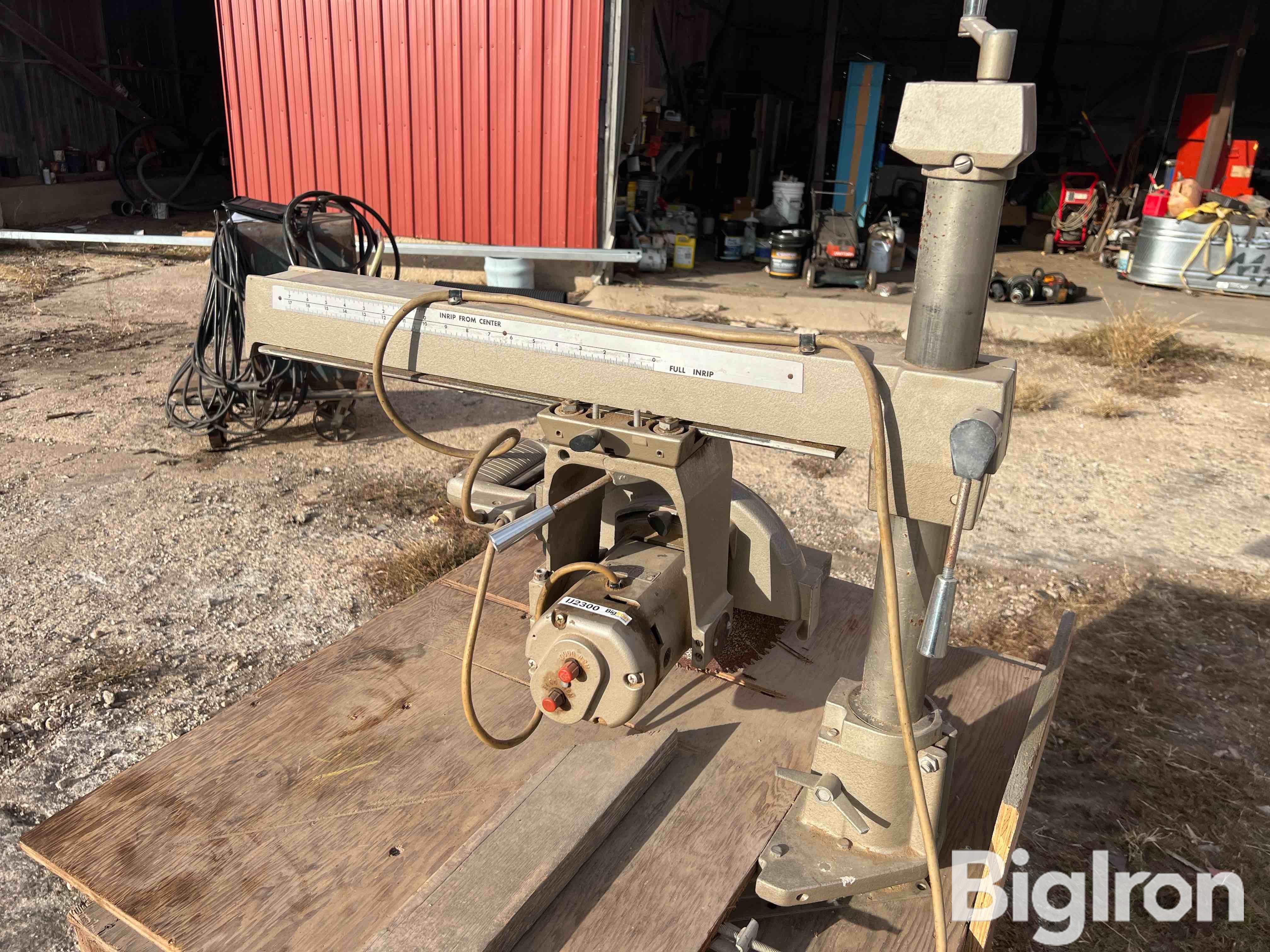 Power Kraft Radial Arm Saw BigIron Auctions