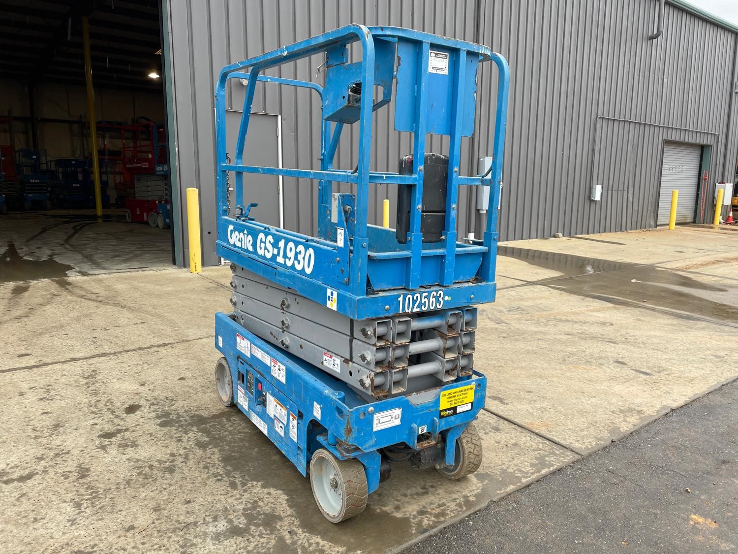 2012 Genie GS1930 Scissor Lift BigIron Auctions