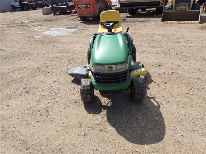 2010 John Deere La145 48 Lawn Tractor Bigiron Auctions