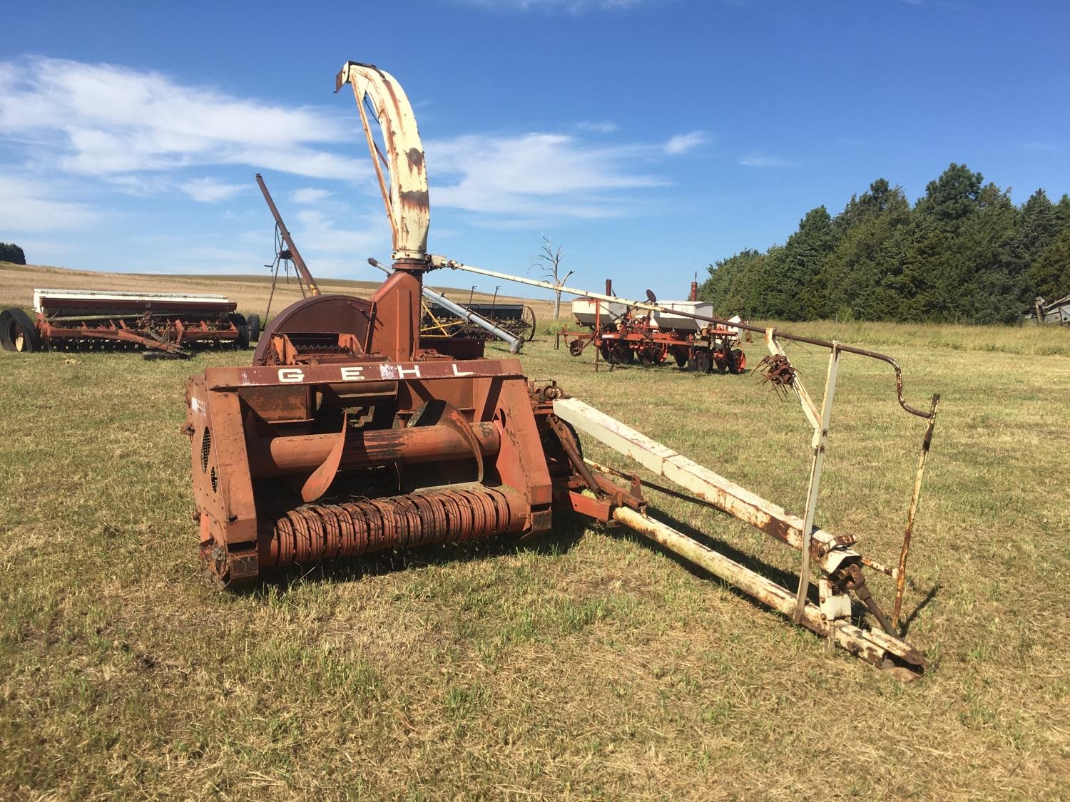 Gehl FH83 Chop-All Pull-Type Forage Harvester BigIron Auctions