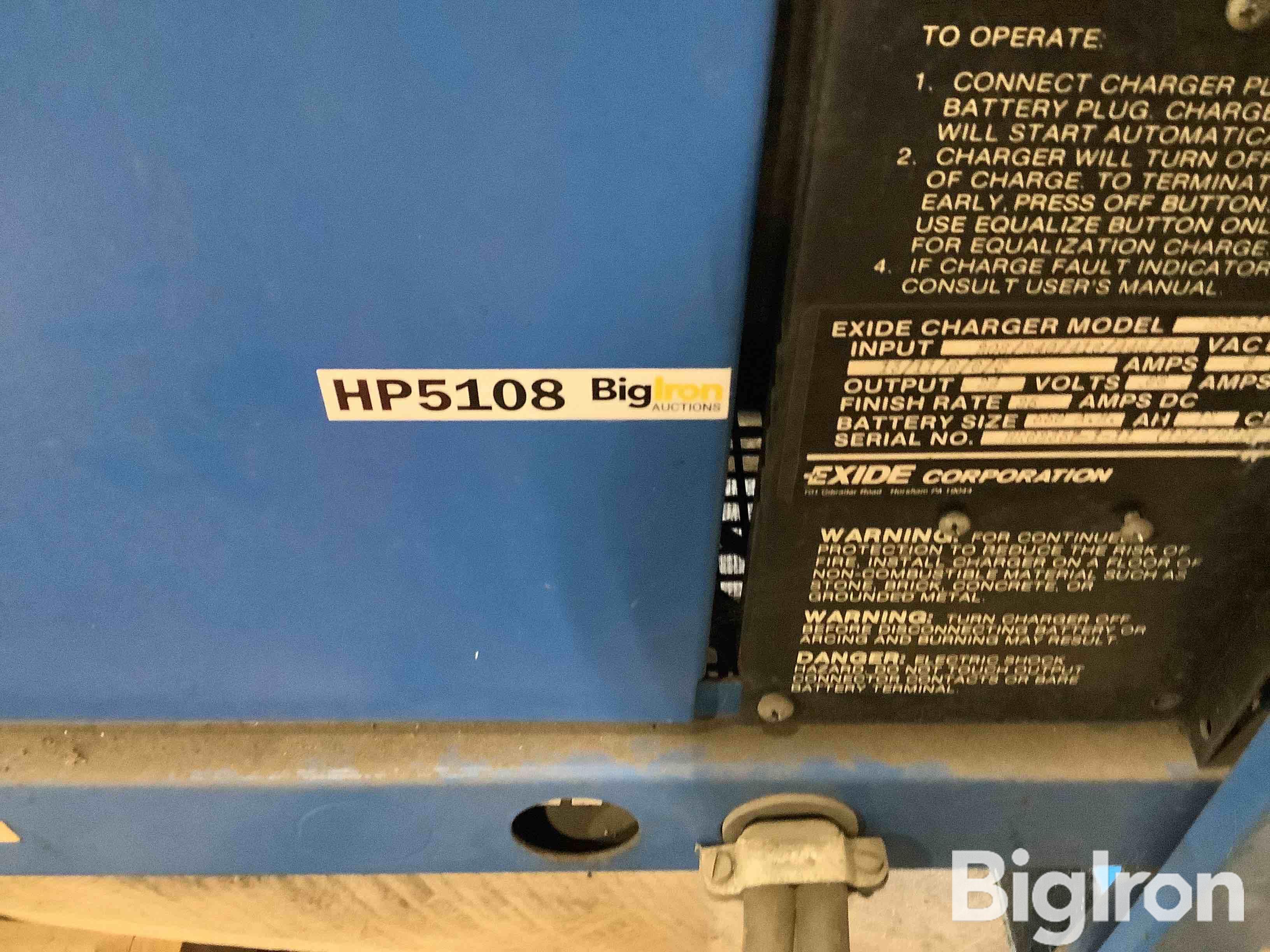 Battery Chargers BigIron Auctions