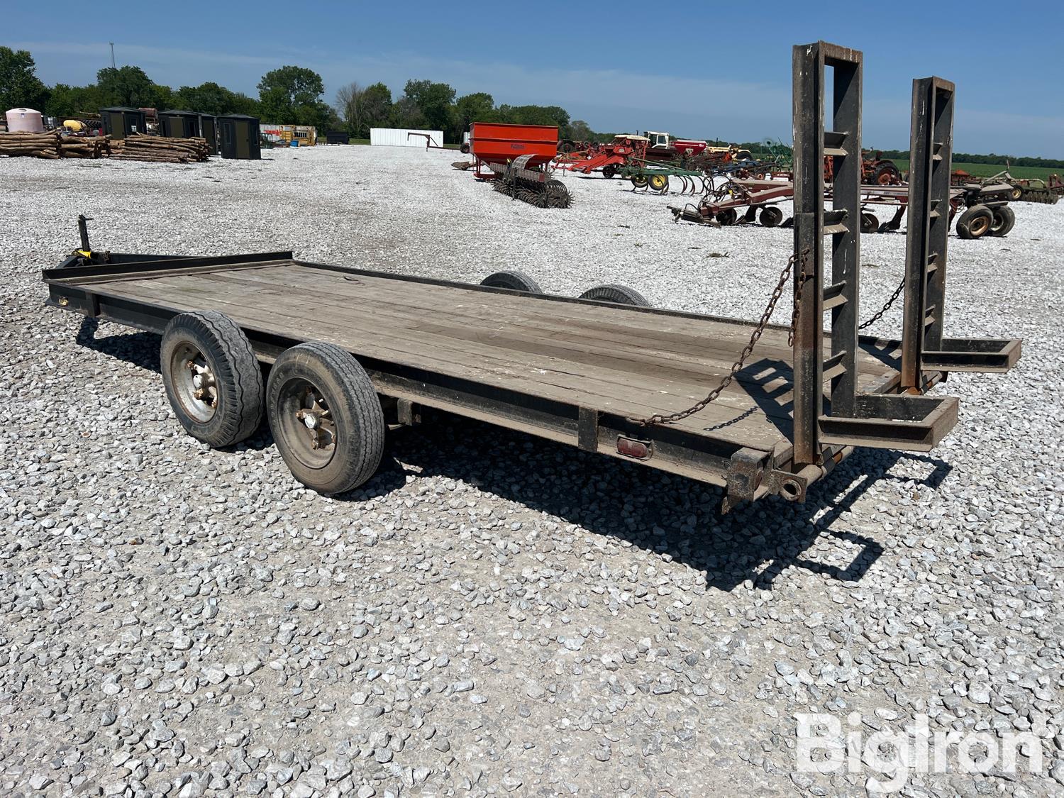 1988 Hudson 16' Flatbed Trailer BigIron Auctions