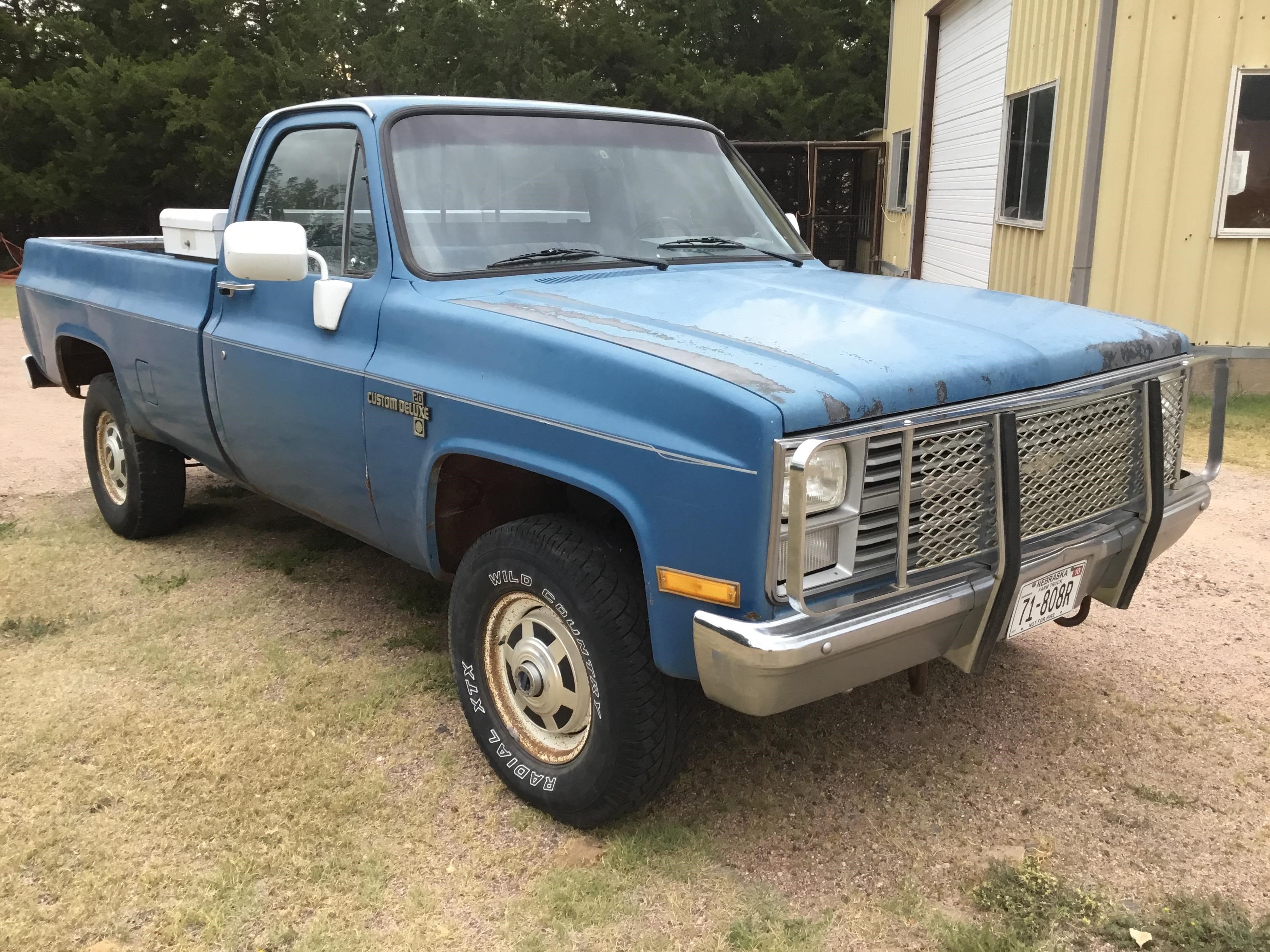 1984 Chevrolet K20 4x4 Pickup BigIron Auctions