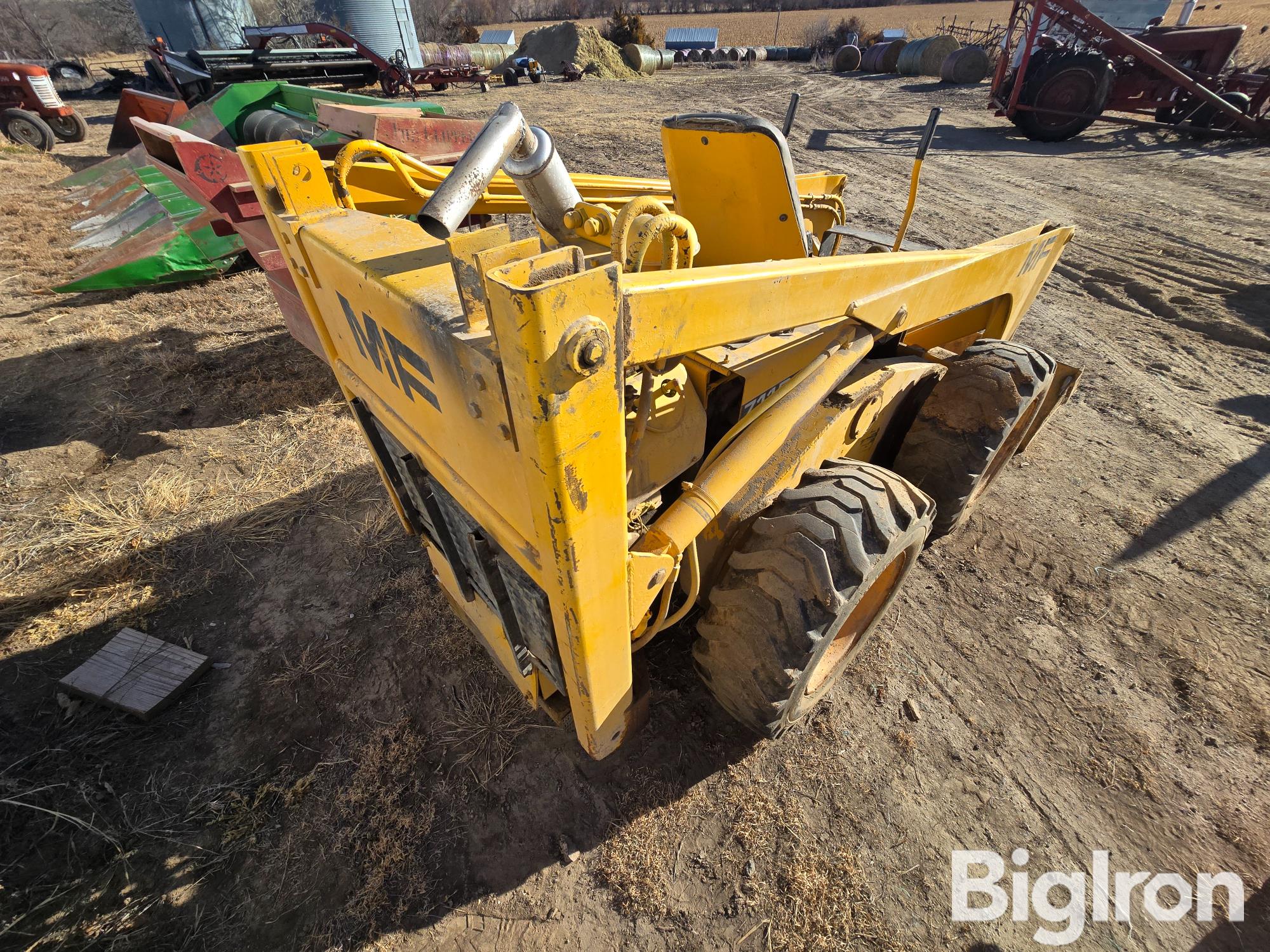 Massey Ferguson 711B Skid Steer BigIron Auctions