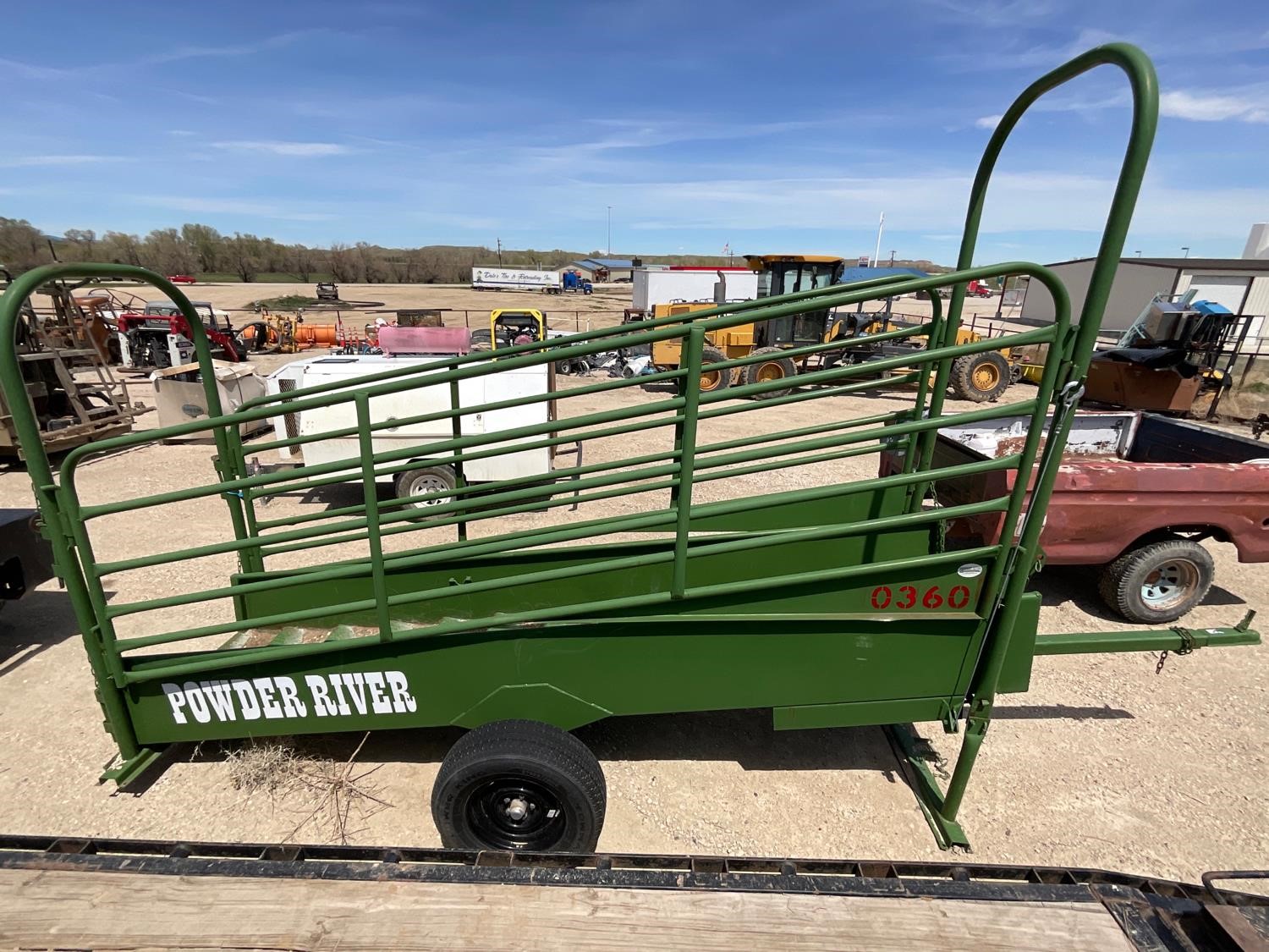 Powder River Portable Loading Chute BigIron Auctions