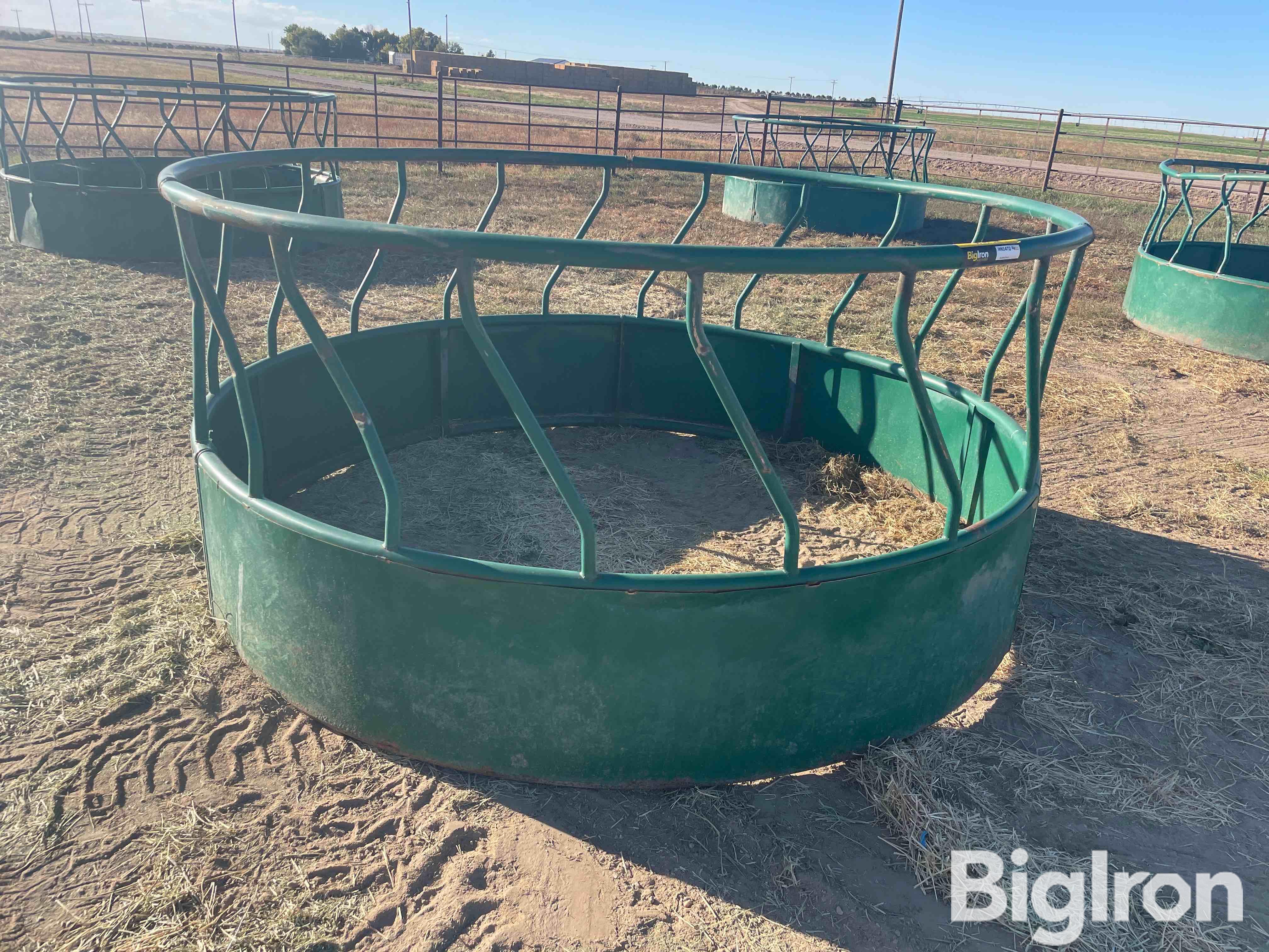 8' Round Bale Feeder BigIron Auctions