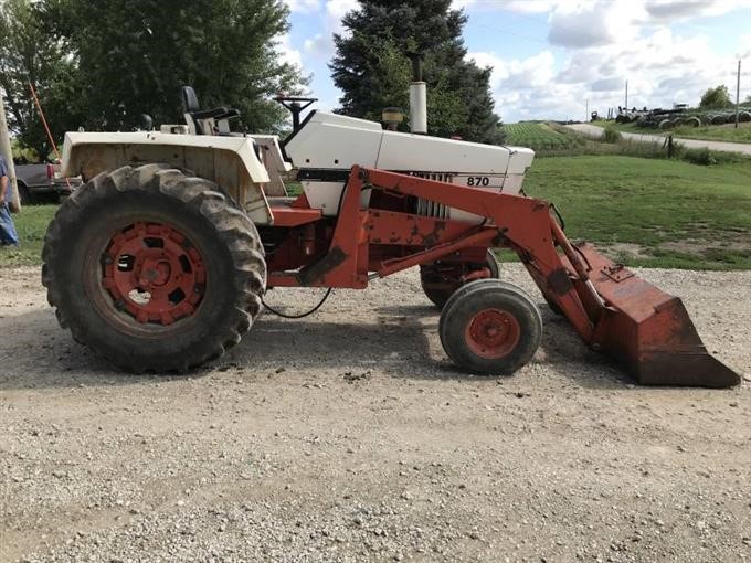 Case 870 2WD Tractor W/ Loader BigIron Auctions