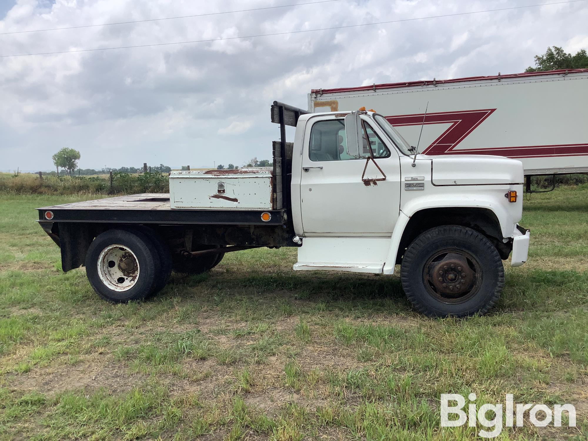 1976 GMC C6000 S/A Flatbed Truck BigIron Auctions