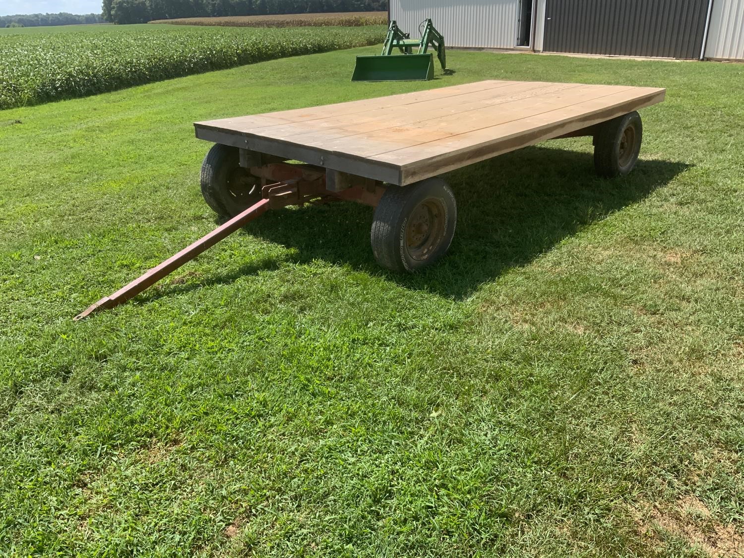 Flatbed Hay Bale Wagon BigIron Auctions