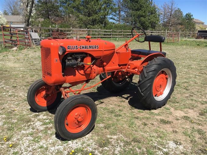 1949 Allis-Chalmers B 2WD Tractor BigIron Auctions