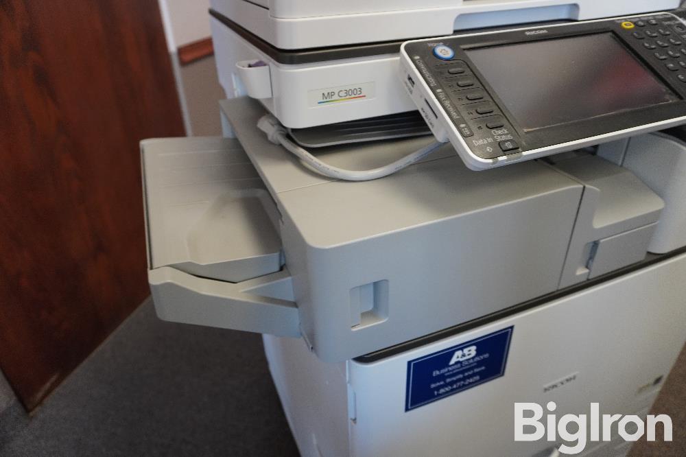 Ricoh MP C3003 SP Copier/Scanner/Printer/Fax BigIron Auctions