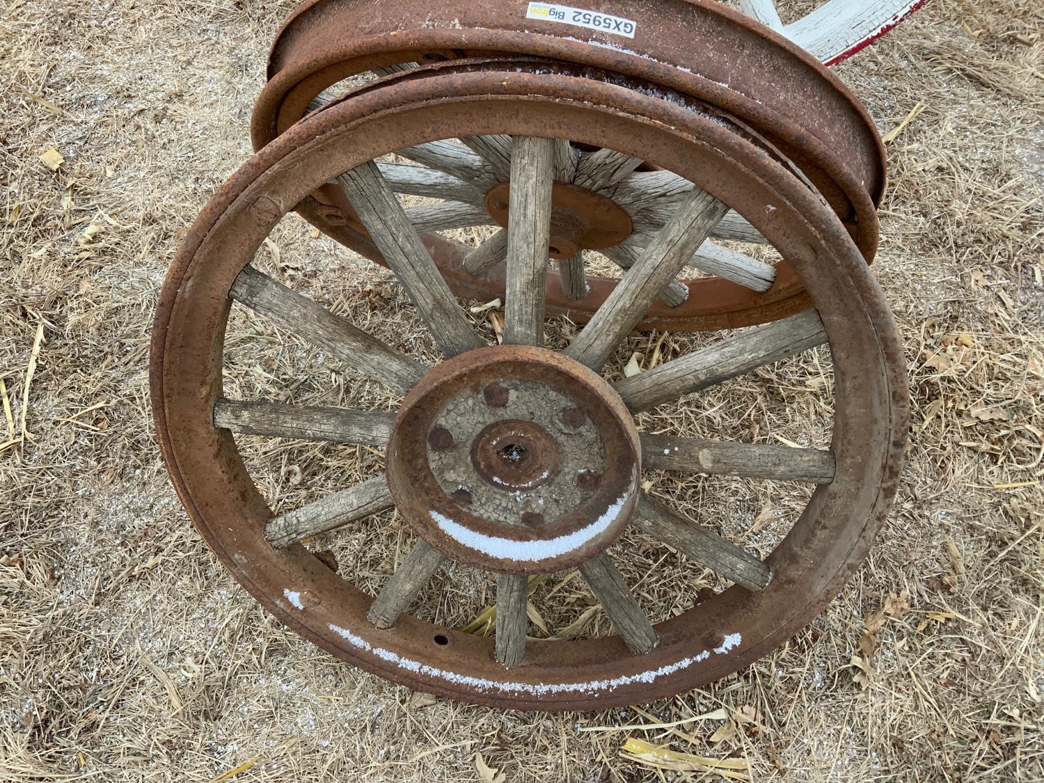 Antique Wood Spoked Wheels BigIron Auctions