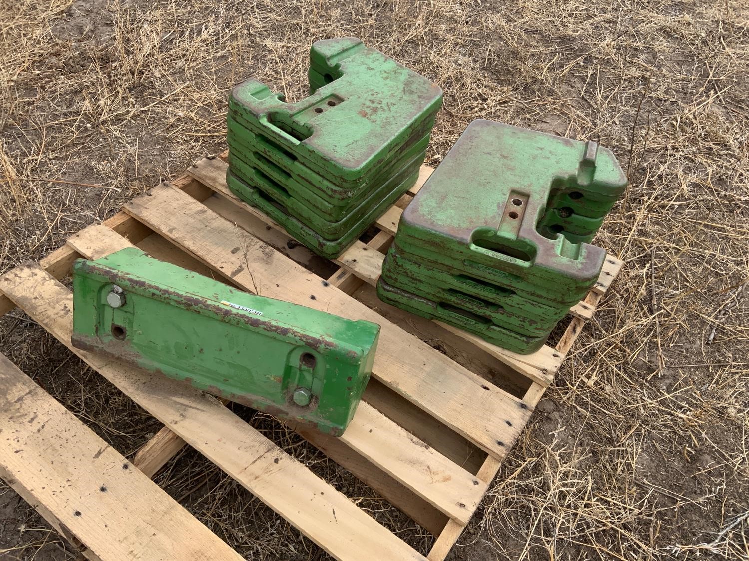 John Deere Suitcase Weights BigIron Auctions