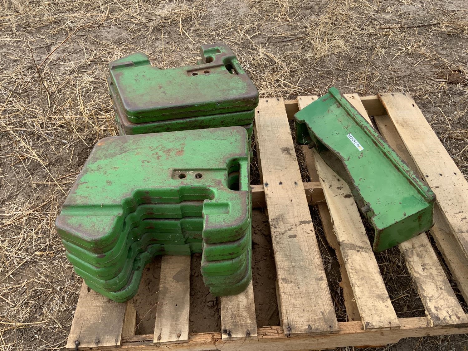 John Deere Suitcase Weights BigIron Auctions