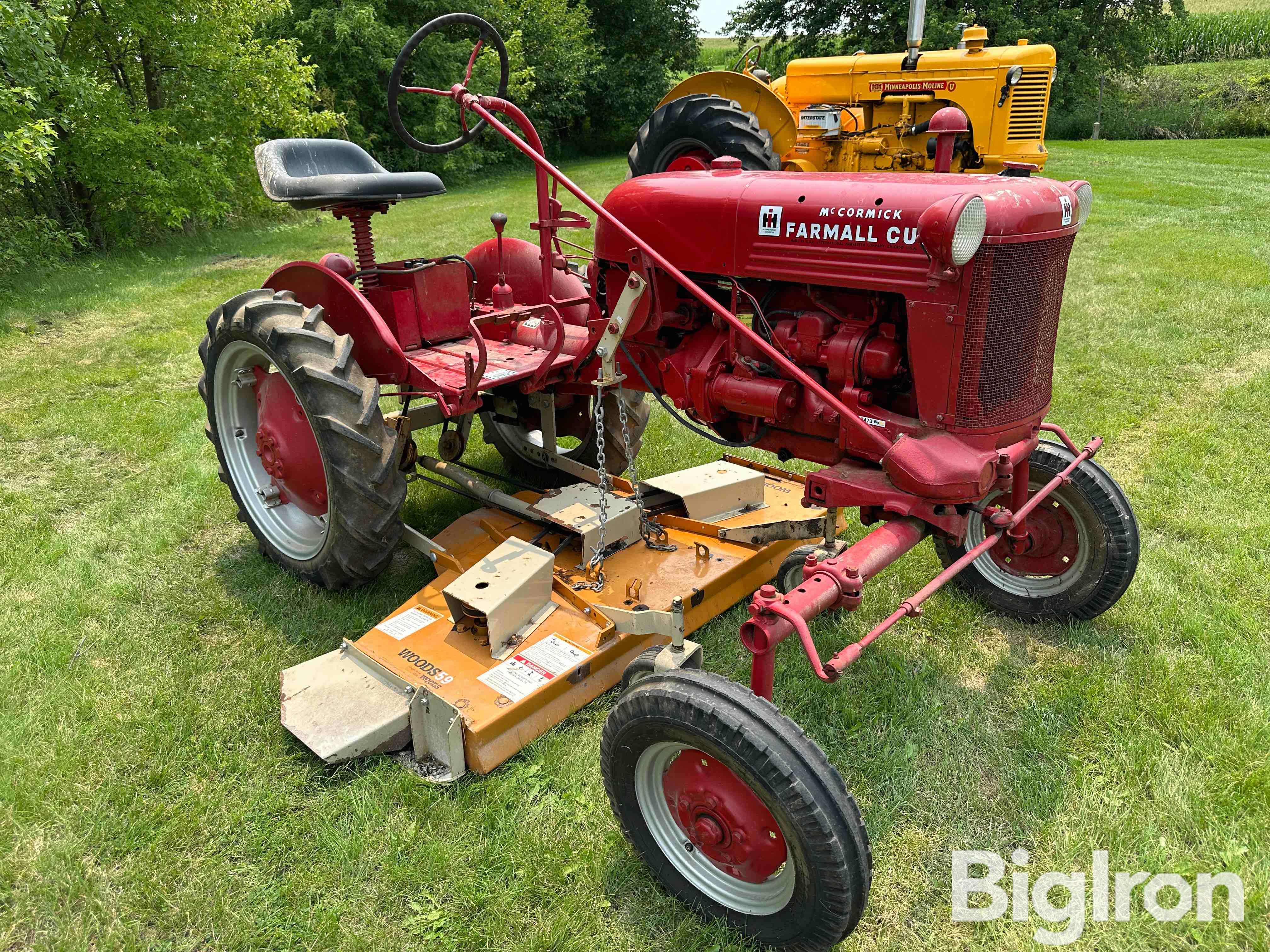 Farmall cub with best sale belly mower for sale