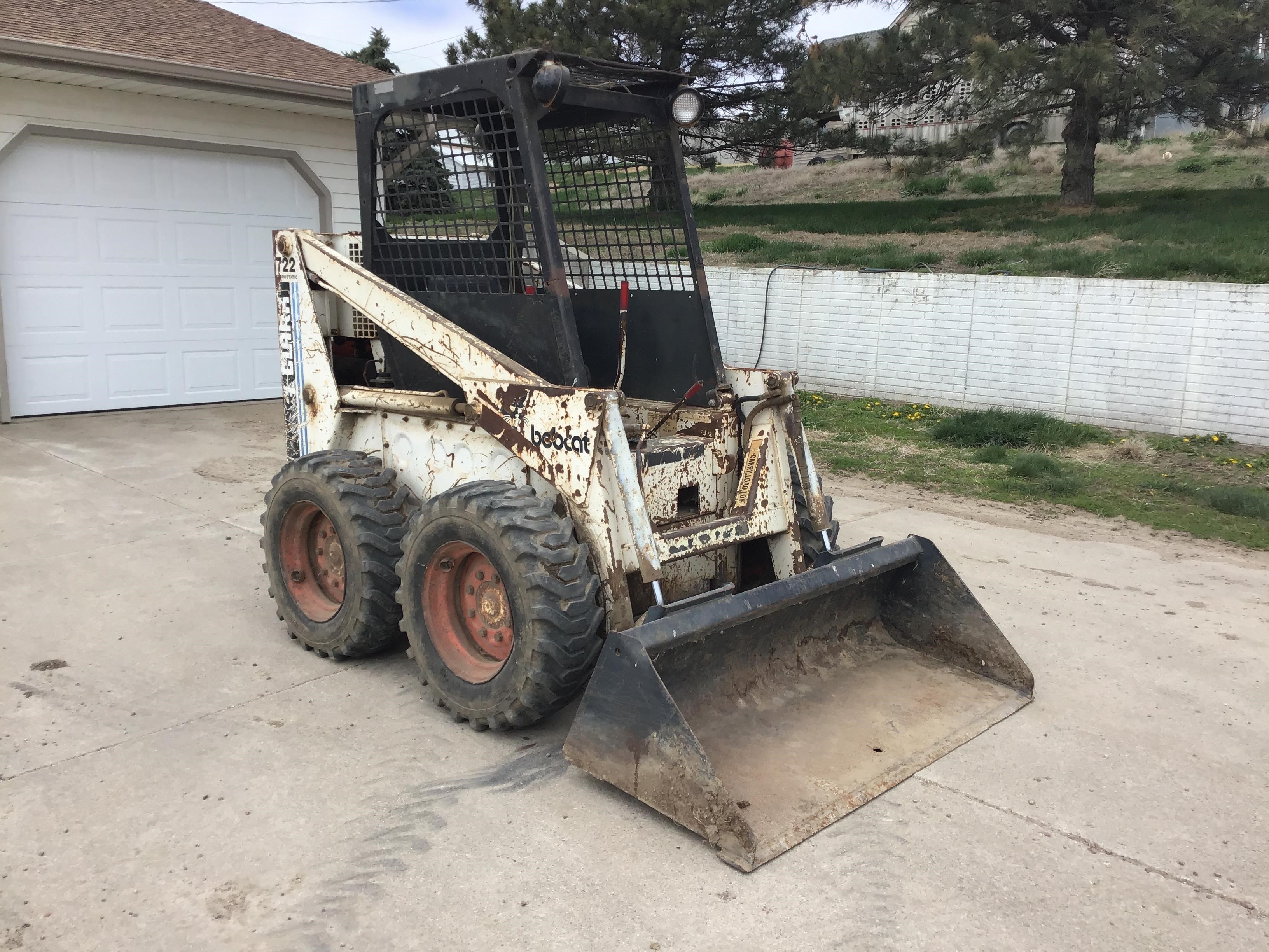 Bobcat Clark 722 Skid Loader BigIron Auctions