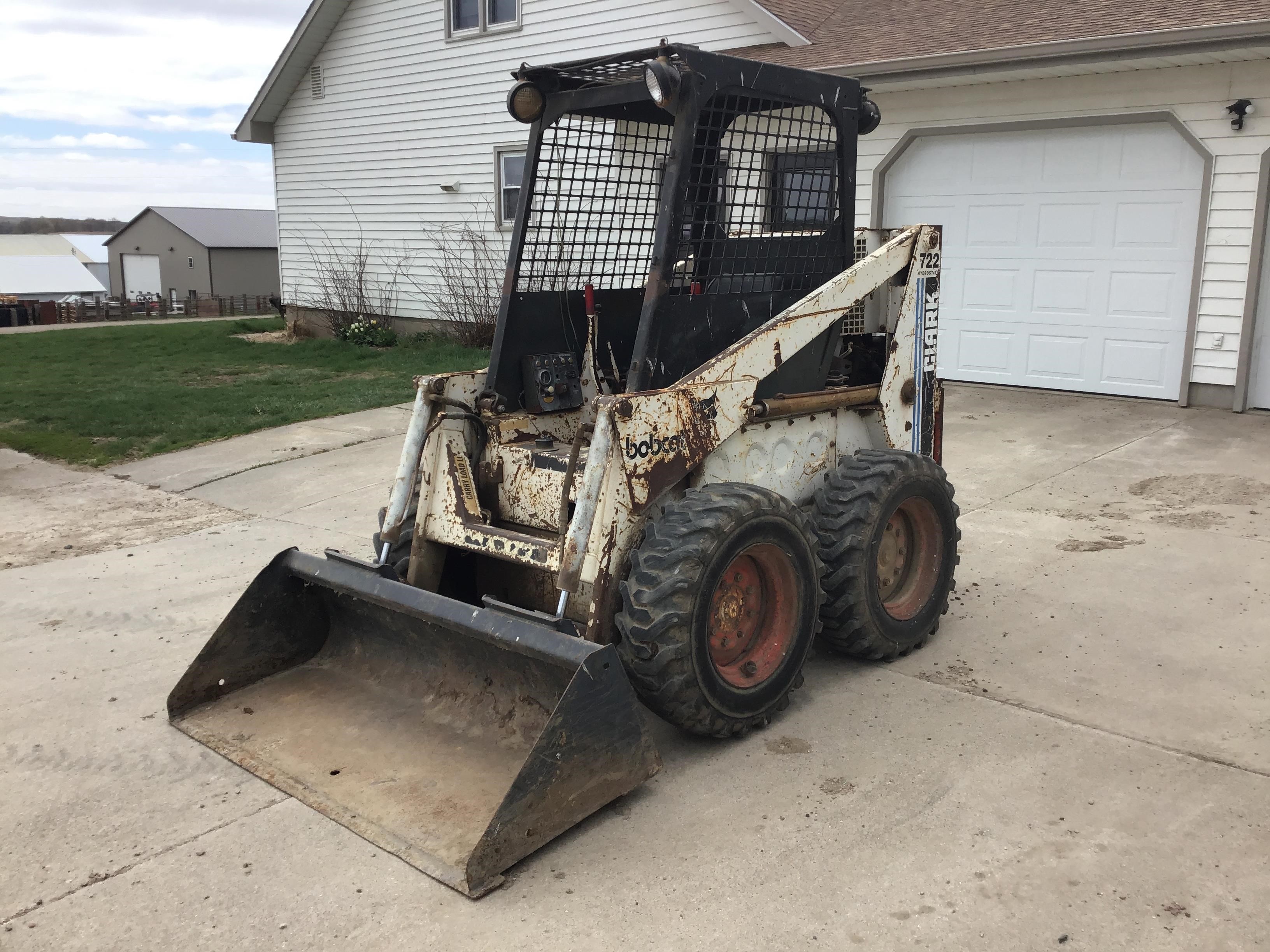 Bobcat Clark 722 Skid Loader BigIron Auctions