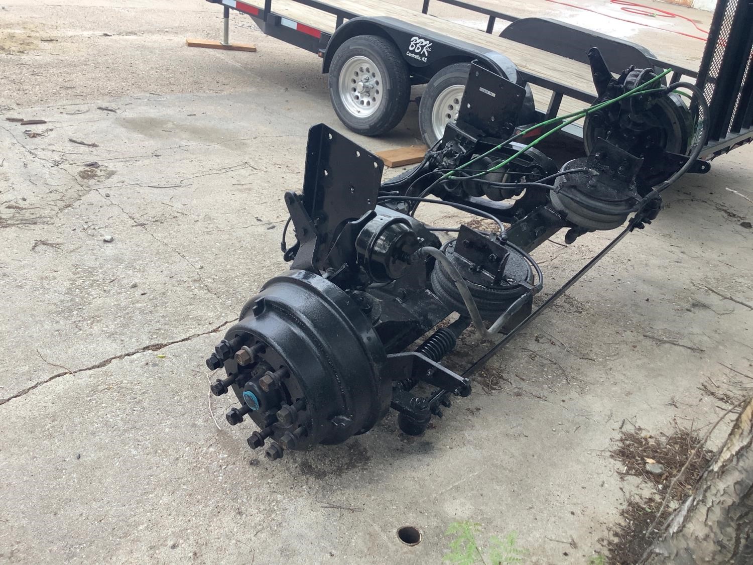 Hendrickson Steerable Pusher Axle BigIron Auctions