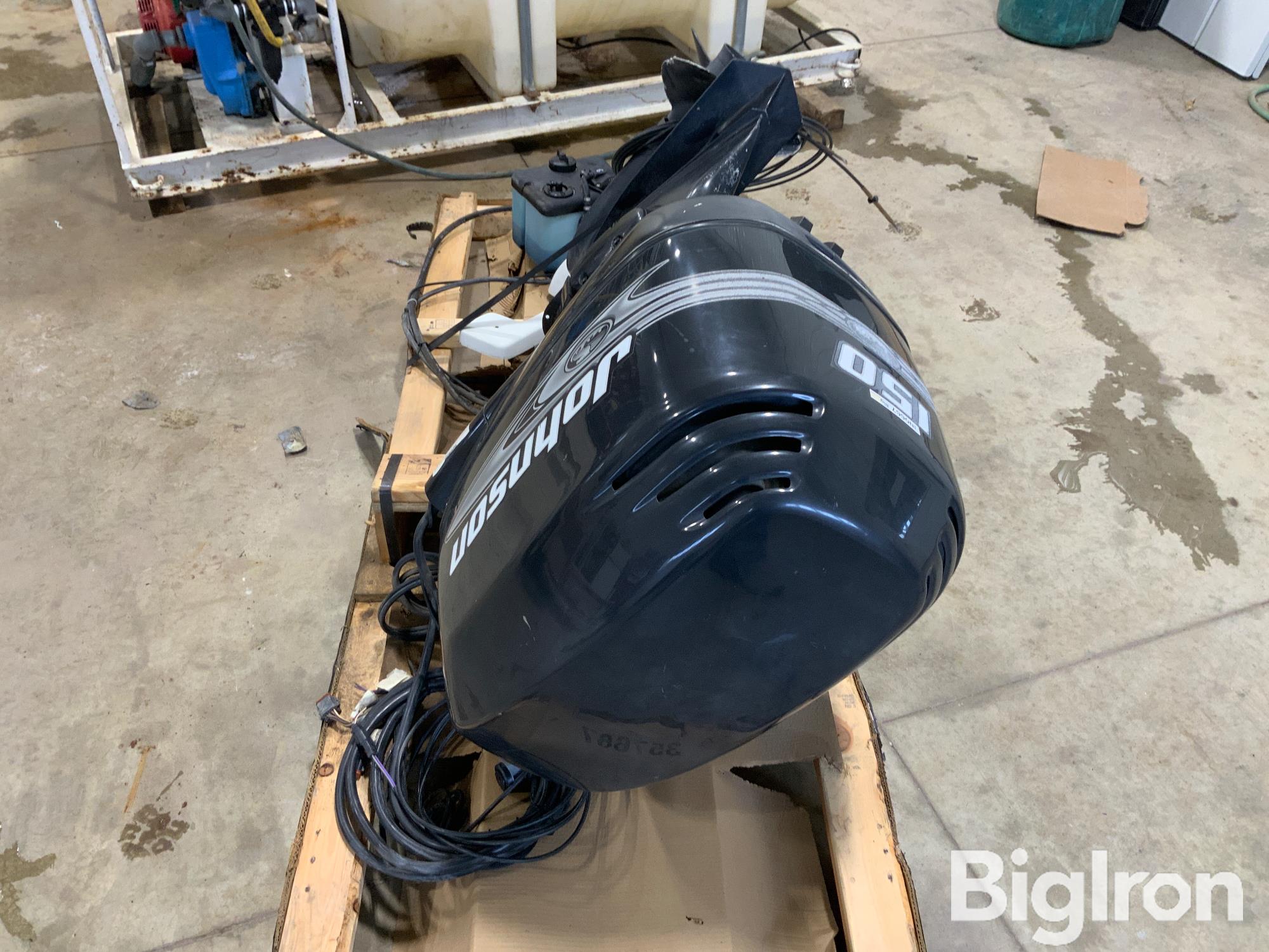 2001 Johnson 150 HP Outboard Boat Motor BigIron Auctions