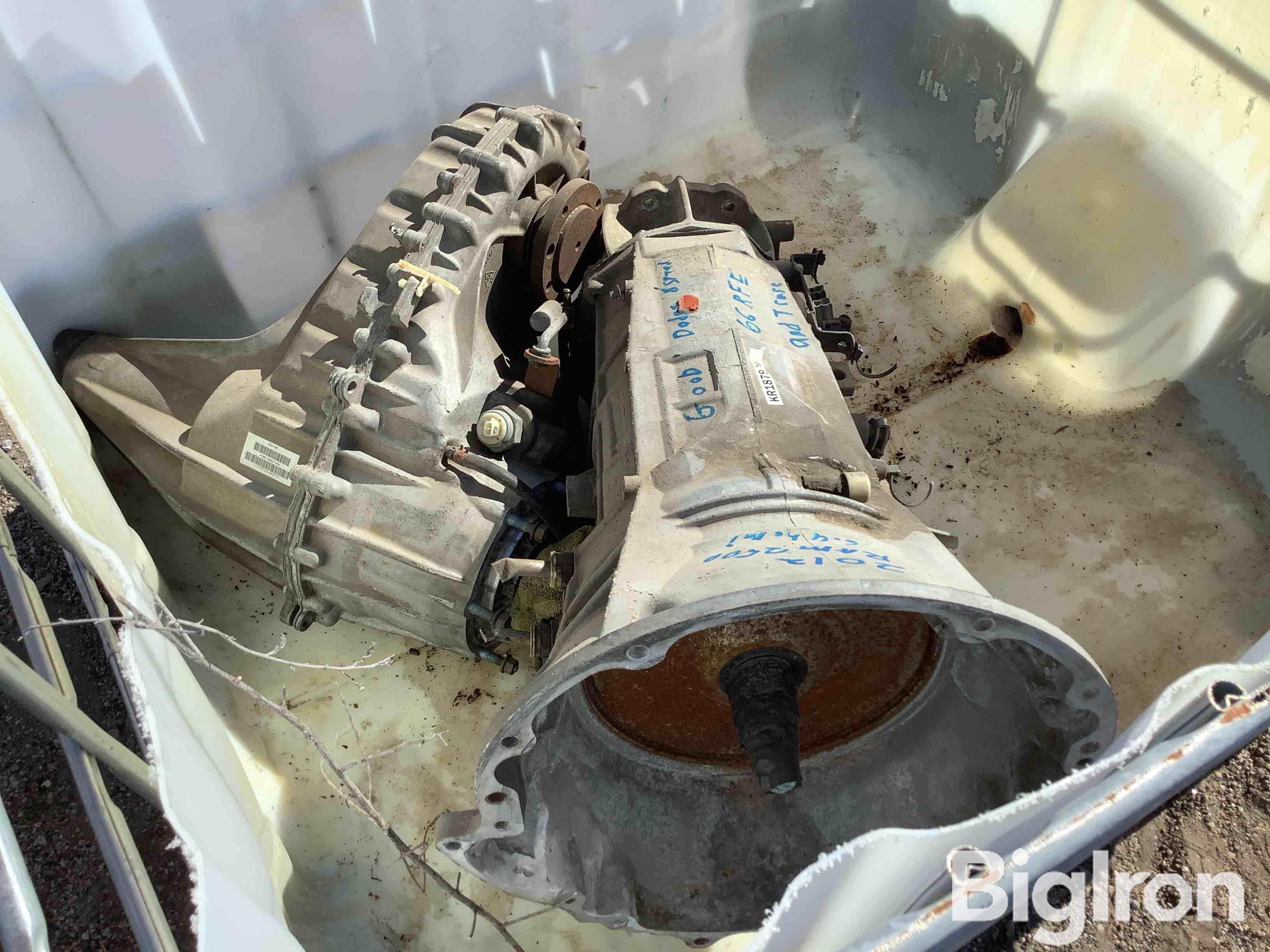 2012 Dodge Ram 2500 Transmission And Transfer Case Bigiron Auctions