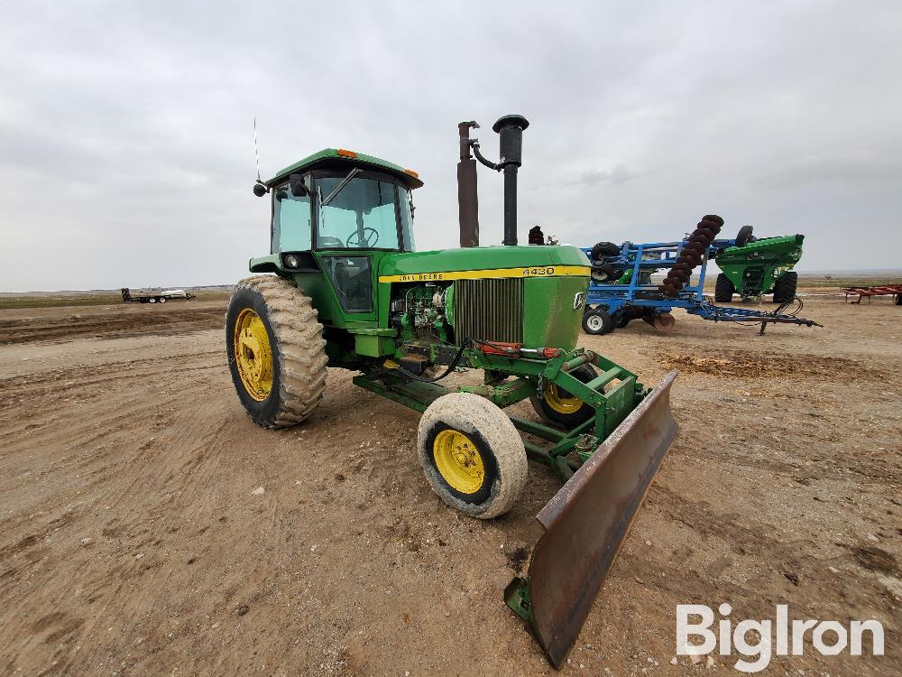 1977 John Deere 4430 2wd Tractor Wblade Bigiron Auctions 4125