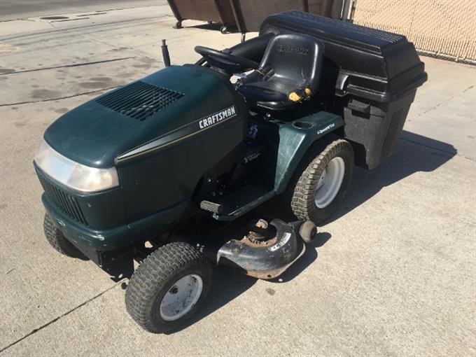 Craftsman 917273012 Riding Lawn Mower BigIron Auctions