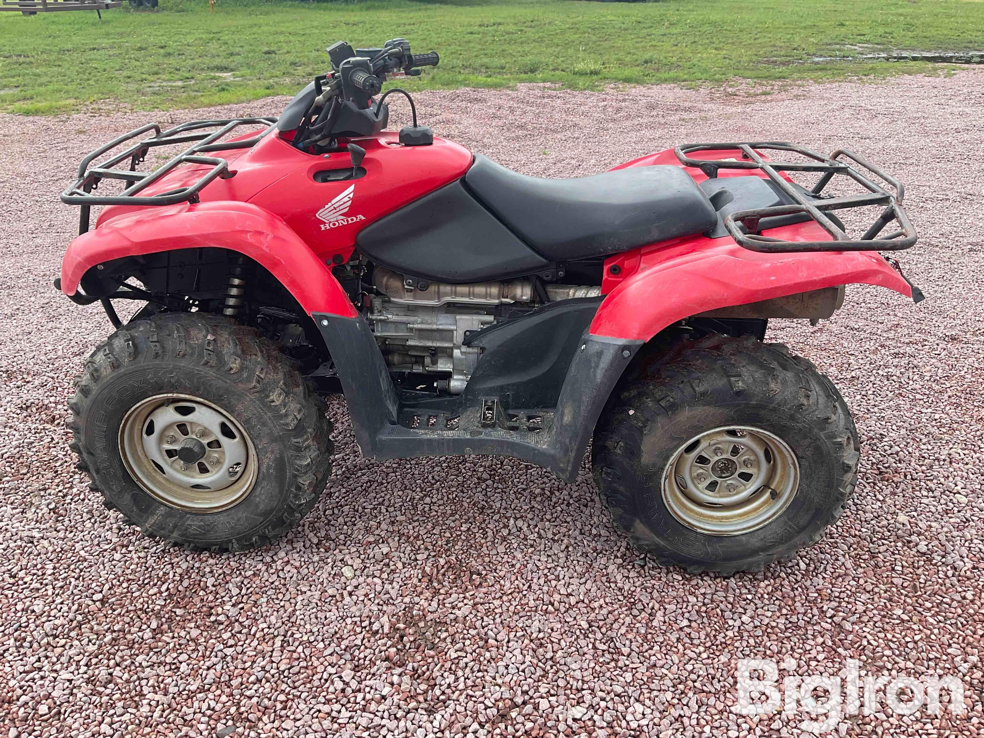 2013 Honda TRX420FPA 4x4 ATV BigIron Auctions