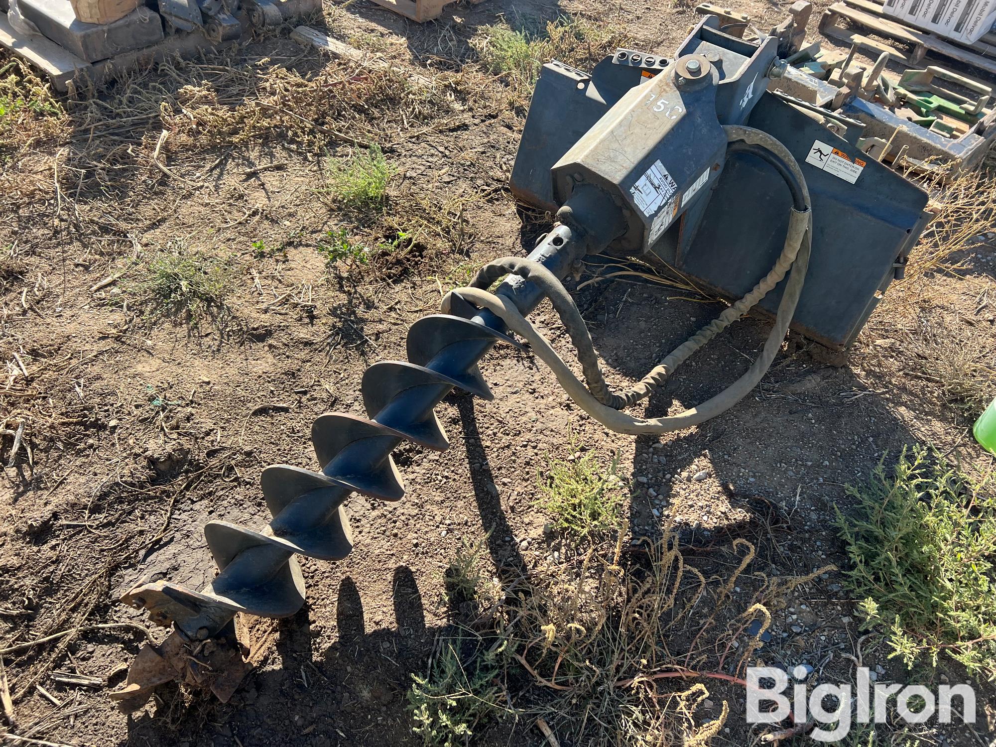 Bobcat post store hole digger