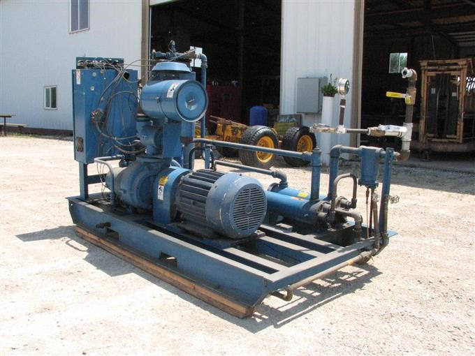 1995 Quincy Qsi 235 Helical Screw Compressor Bigiron Auctions