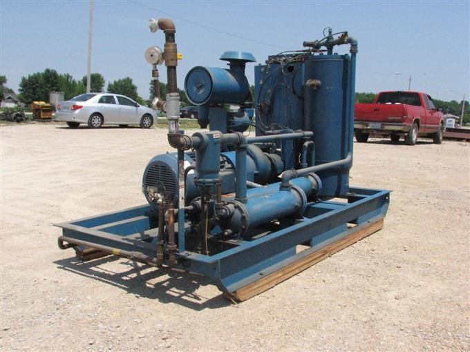 1995 Quincy QSi 235 Helical Screw Compressor BigIron Auctions