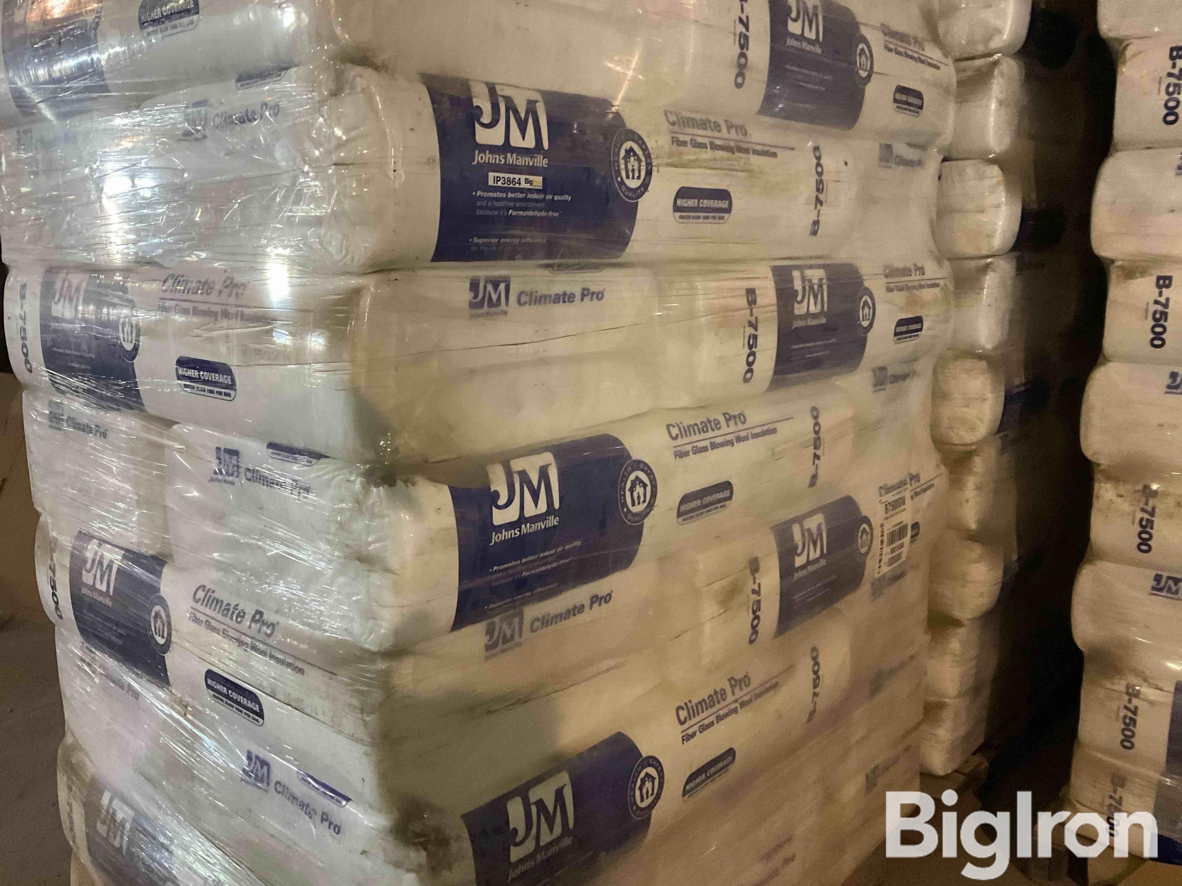 Johns Manville B-7500 Fiberglass Blowing Insulation BigIron Auctions