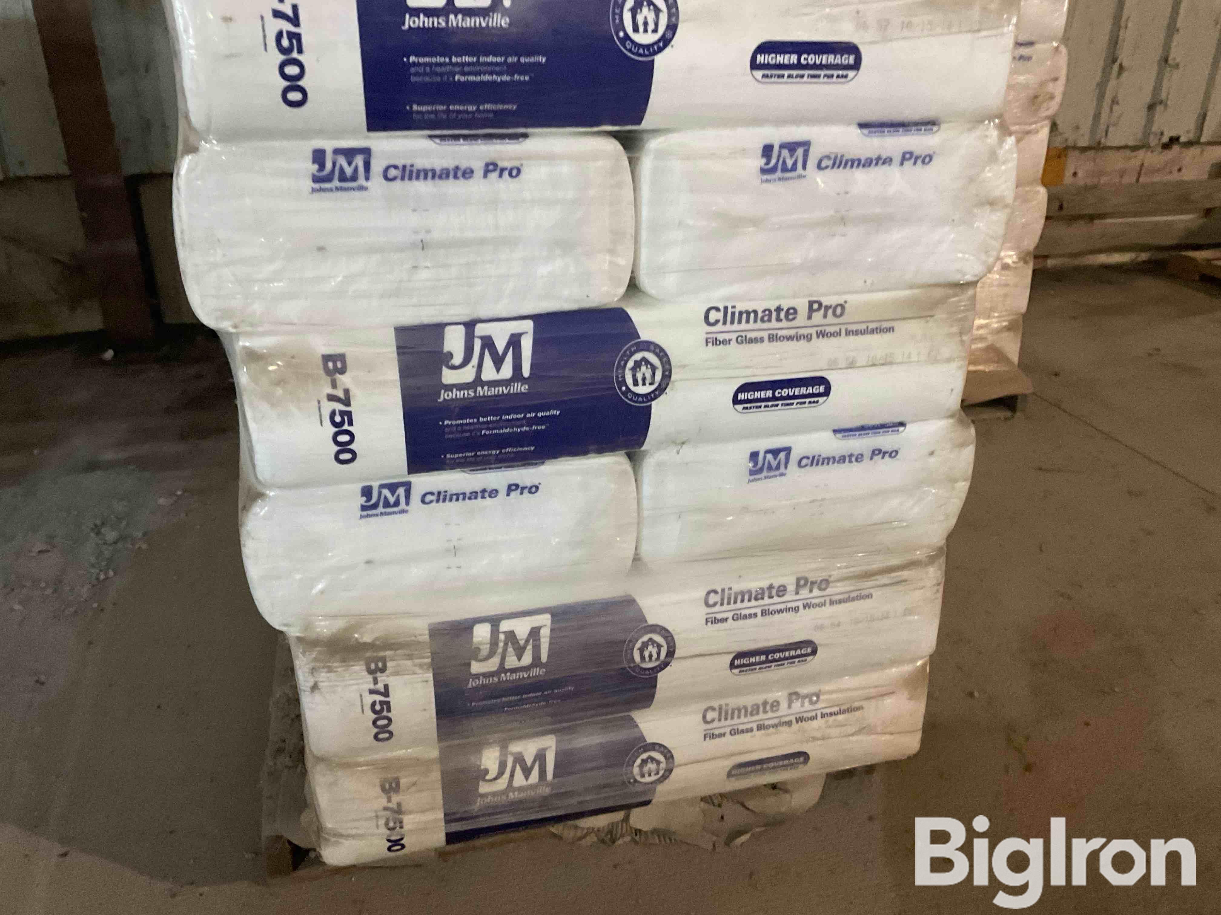 Johns Manville B-7500 Fiberglass Blowing Insulation BigIron Auctions